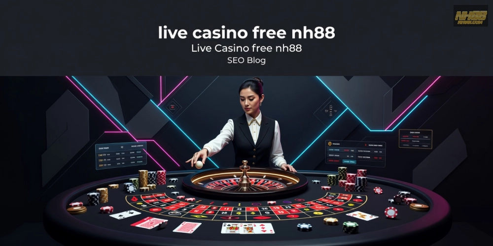 Khái niệm live casino free nh88 với dealer thực và giao diện hiện đại